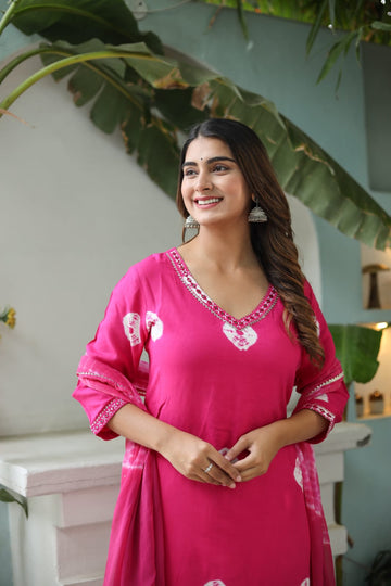 Rani Color Tie-dye 3 Pc Suit