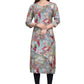 Multicolour Digital Print Straight Kurti Muslin