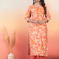 Orange Muslin 2 Pc