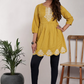 Mustard Embroidery Tunic