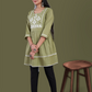 Pista Color Embroidered Tunic