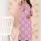 Pink Straight Kurti