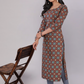 Maroon Straight Kurti Size