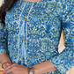 Blue Straight Kurti