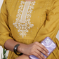 Mustard Embroidery Tunic