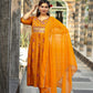 Golden Color Kurta with Pant and Dupatta