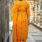 Golden Color Kurta with Pant and Dupatta